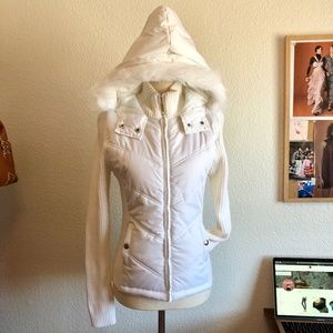 2/$20 NWOT Ashley by 26 International White Jacket